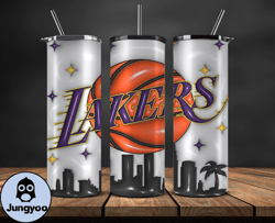 3d inflated la lakers basketball team, basketball design,nba teams,nba sports,nba tumbler wrap,nba ds-14