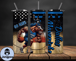 dallas 20oz skinny tumbler wrap, basketball design,nba teams,nba sports,nba tumbler wrap,nba ds-28