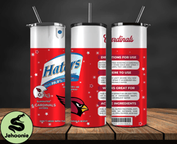 arizona cardinals haters be gone tumbler png, nfl tumbler png 01