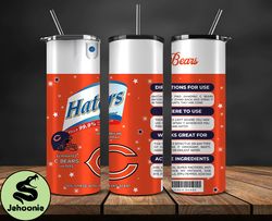 chicago bears haters be gone tumbler png,nfl tumbler png 04