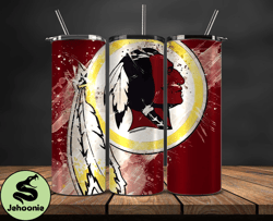 washington commandersnfl tumbler wrap, nfl teams, nfl logo tumbler png, nfl design png design 03