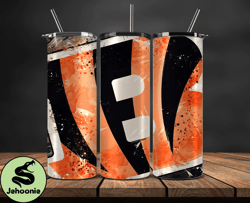 cincinnati bengalsnfl tumbler wrap, nfl teams, nfl logo tumbler png, nfl design png design 19