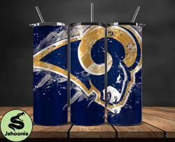 los angeles ramsnfl tumbler wrap, nfl teams, nfl logo tumbler png, nfl design png design 22