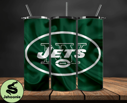 new york jets tumbler wrap,  nfl teams,nfl football, nfl design png 04