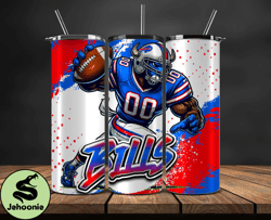 buffalo bills tumbler wrap, nfl teams,nfl logo football, logo tumbler png design 04