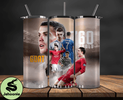 ronaldo tumbler wrap ,cristiano ronaldo tumbler design, ronaldo 20oz skinny tumbler wrap, design by jehoonie store 03