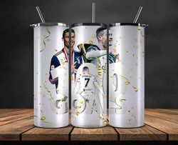 ronaldo tumbler wrap ,cristiano ronaldo tumbler design, ronaldo 20oz skinny tumbler wrap, design by jehoonie store 05