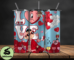 valentine tumbler, design by jehoonie store wrap ,valentine tumbler, design by jehoonie store  03