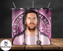 lionel  messi tumbler wrap ,messi skinny tumbler wrap png, design by morales design 16