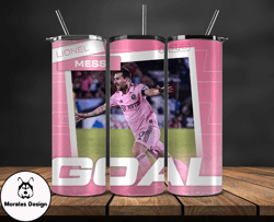 lionel  messi tumbler wrap ,messi skinny tumbler wrap png, design by morales design 20