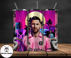 lionel  messi tumbler wrap ,messi skinny tumbler wrap png, design by morales design 22