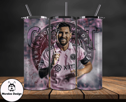 lionel  messi tumbler wrap ,messi skinny tumbler wrap png, design by morales design 23