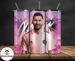 lionel  messi tumbler wrap ,messi skinny tumbler wrap png, design by morales design 26