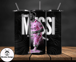 lionel  messi tumbler wrap ,messi skinny tumbler wrap png, design by morales design 37