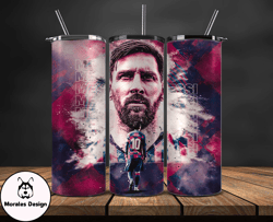 lionel  messi tumbler wrap ,messi skinny tumbler wrap png, design by morales design 41