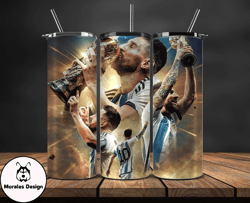 lionel  messi tumbler wrap ,messi skinny tumbler wrap png, design by morales design 42