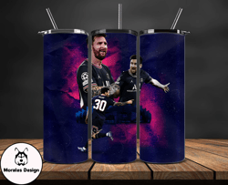 lionel  messi tumbler wrap ,messi skinny tumbler wrap png, design by morales design 46