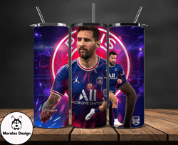 lionel  messi tumbler wrap ,messi skinny tumbler wrap png, design by morales design 48