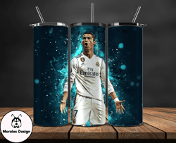 Ronaldo Tumbler Wrap ,Cristiano Ronaldo Tumbler Design, Ronaldo 20oz Skinny Tumbler Wrap, Design by Morales Design 43