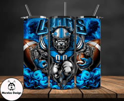 detroit lions tumbler wrap, football wraps, logo football png, logo nfl png, all football team png by morales design - 1