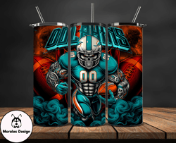 miami dolphins tumbler wrap, football wraps, logo football png, logo nfl png, all football team png by morales design -