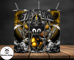 pittsburgh steelers  tumbler wrap, football wraps, logo football png, logo nfl png, all football team png by morales des