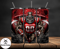 tampa bay buccaneers tumbler wrap, football wraps, logo football png, logo nfl png, all football team png by morales des