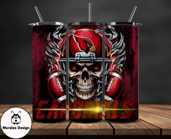 arizona cardinals  tumbler wrap, logo tumbler wraps, nfl football teams png, sport team tumbler, logo nfl tumbler by mor