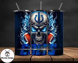 indianapolis colts tumbler wrap, logo tumbler wraps, nfl football teams png, sport team tumbler, logo nfl tumbler by mor