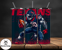 houston texans nfl tumbler wraps, tumbler wrap png, football png, logo nfl team, tumbler design by morales design 13