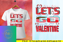 valentines day typography tshirt svg