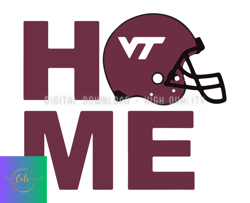 Virginia Tech Hokies Rugby Ball Svg, ncaa logo, ncaa Svg, ncaa Team Svg, NCAA, NCAA Design 21
