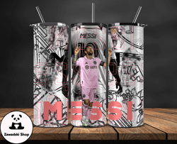 lionel  messi tumbler wrap ,messi skinny tumbler wrap png, design zawadzki shop store  01