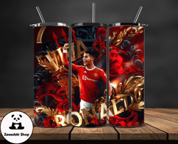 ronaldo tumbler wrap ,cristiano ronaldo tumbler design, ronaldo 20oz skinny tumbler wrap, design zawadzki shop store  44