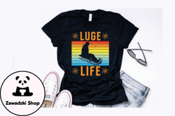 Luge Life   Vintage Design Design 254