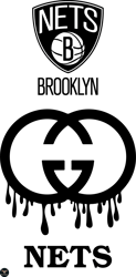 brooklyn nets png, gucci nba png, basketball team png,  nba teams png ,  nba logo  design 94