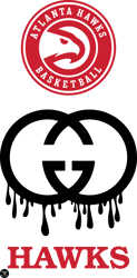 atlanta hawks png, gucci nba png, basketball team png,  nba teams png ,  nba logo  design 102