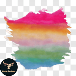 abstract rainbow colored paper cutout png248 design 248