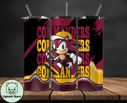 Washington Commanders Tumbler Wraps, Sonic Tumbler Wraps, ,Nfl Png,Nfl Teams, Nfl Sports, NFL Design Png Design 12