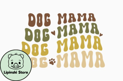 about dog mama graphic design 339