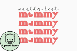 worlds best mommy retro mothers day design 351