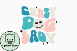 crazy dog lady design 375