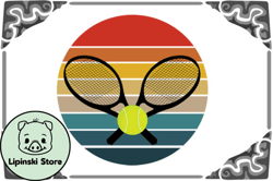 tennis retro vintage  design 49