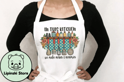 in this kitchen sublimation png design 113