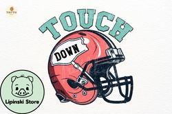 vintage touchdown season png design 138