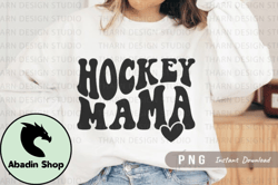 hockey mama png sports mom sublimation design 163
