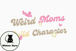 weird mom retro mothers day quotes svg design28