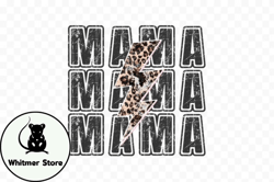 mama lightning bolt png design203