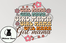 girl mama mothers day svg sublimation design213