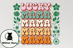 lucky mama mothers day svg sublimation design229